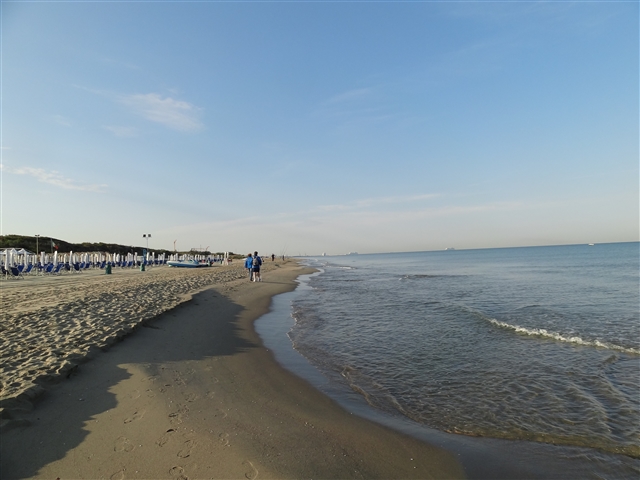 quello che a tutti viene consigliato prima dell’incontro ovvero una passeggiata ossigenante sulla spiaggia alle ore 6,30 del mattino